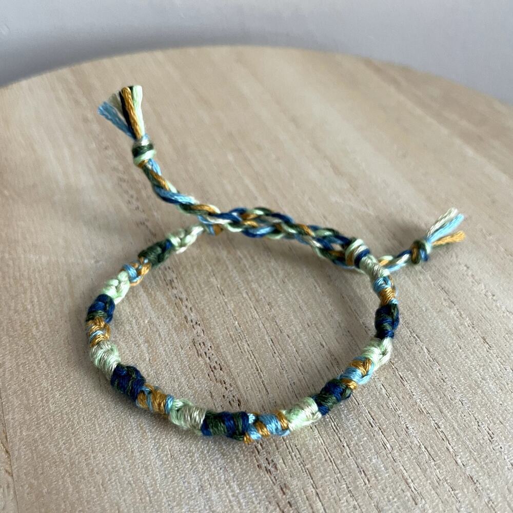 Allaire Bracelet anklet trendy comfortable tie embroidery thread woven gift